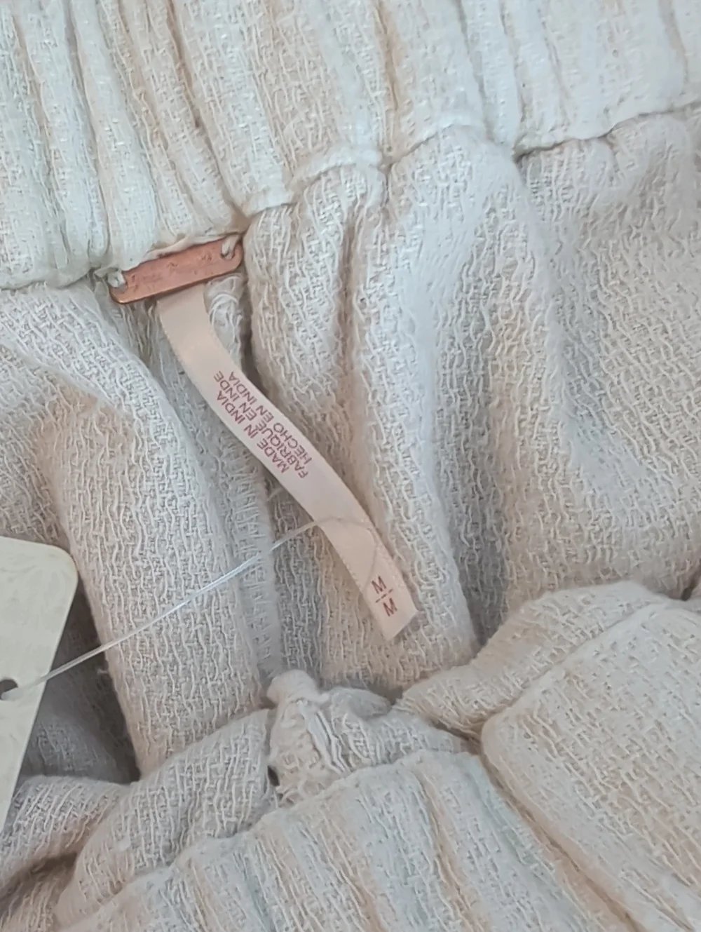 Nwt Free People Neutral Cream Drawstring Sweatpants